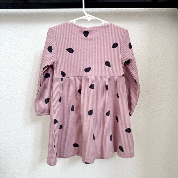 ZARA Girl Ribbed Flared Spring Dress - Picture 5 of 8